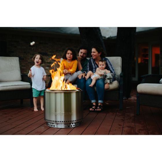 w/Stainless Steel Bonfire Stand w/Stainless Steel Bonfire Stand
